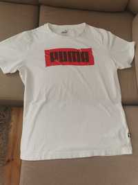 T-shirt biały koszulka męska Puma rozmiar 48/50