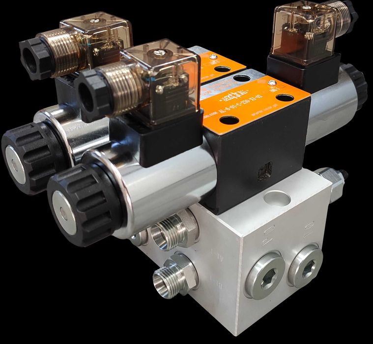 Rozdzielacz Hydrauliczny CETOP 1 SEKCYJNY 60L 12V [7918]