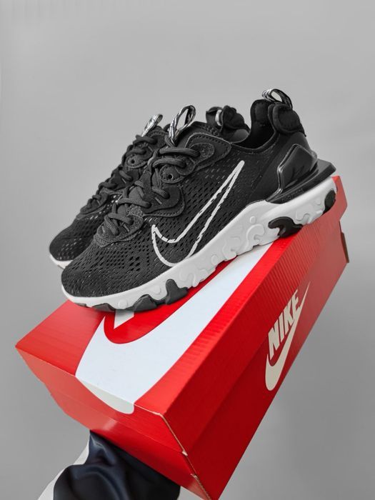 !SALE! Nike React Vision Black/White 40 41 42 43 44 45 найк реакти
