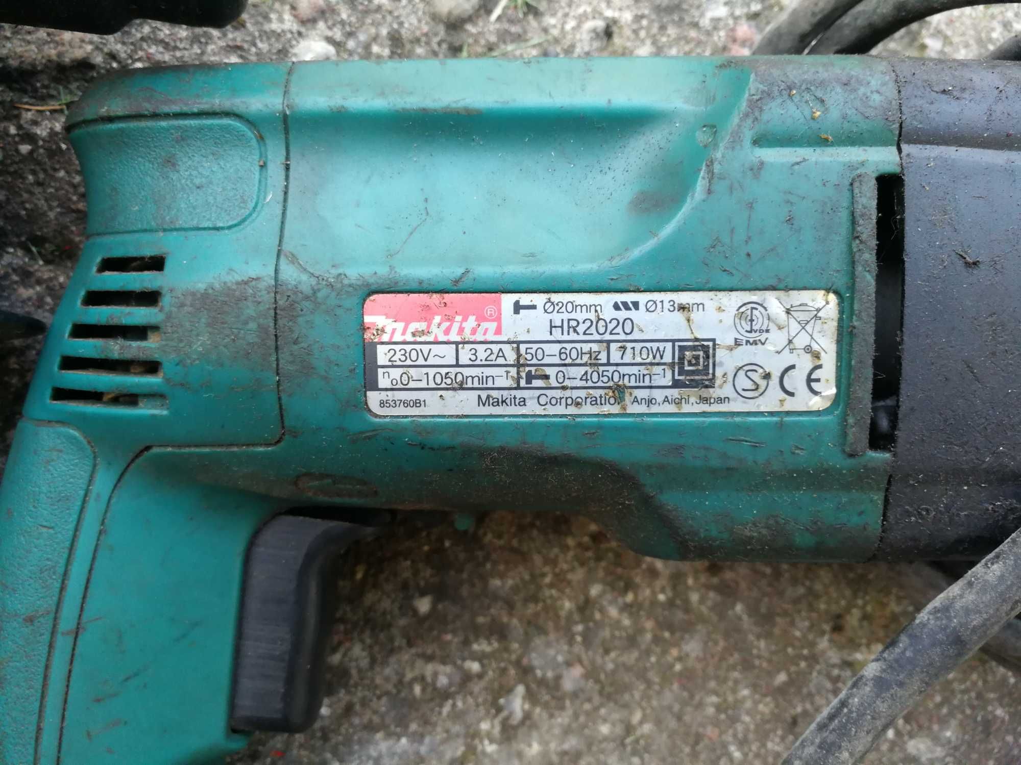 Młotowiertarka Makita HR2020 SDS Plus