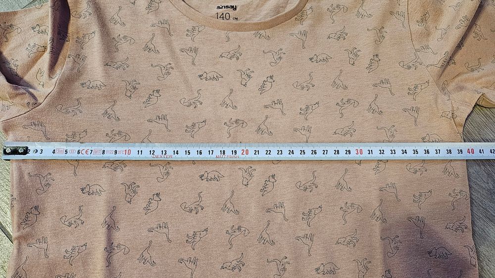 Piżama dinozaury Sinsay 140cm