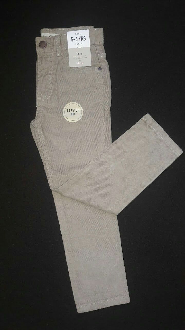 Вельветовые брюки штаны для мальчика Primark 4-6 лет