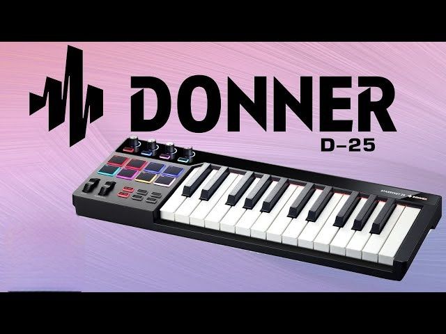 MIDI-клавіатура Donner StarryKey 25 — як нова!