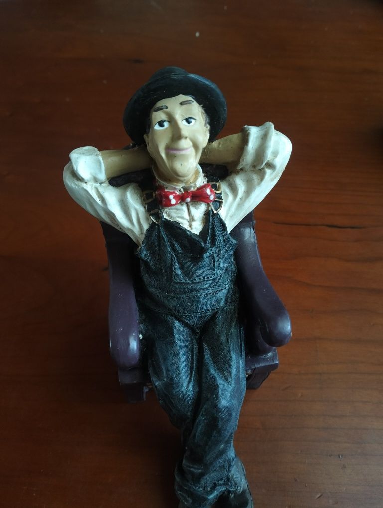 Figura em resina Stan Laurel