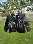 Kurtka biker imitacja skóry H&M 104