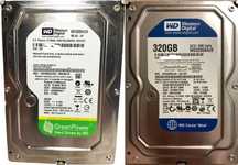 WD 320 GB wd3200AUDX/wd3200AAJS
