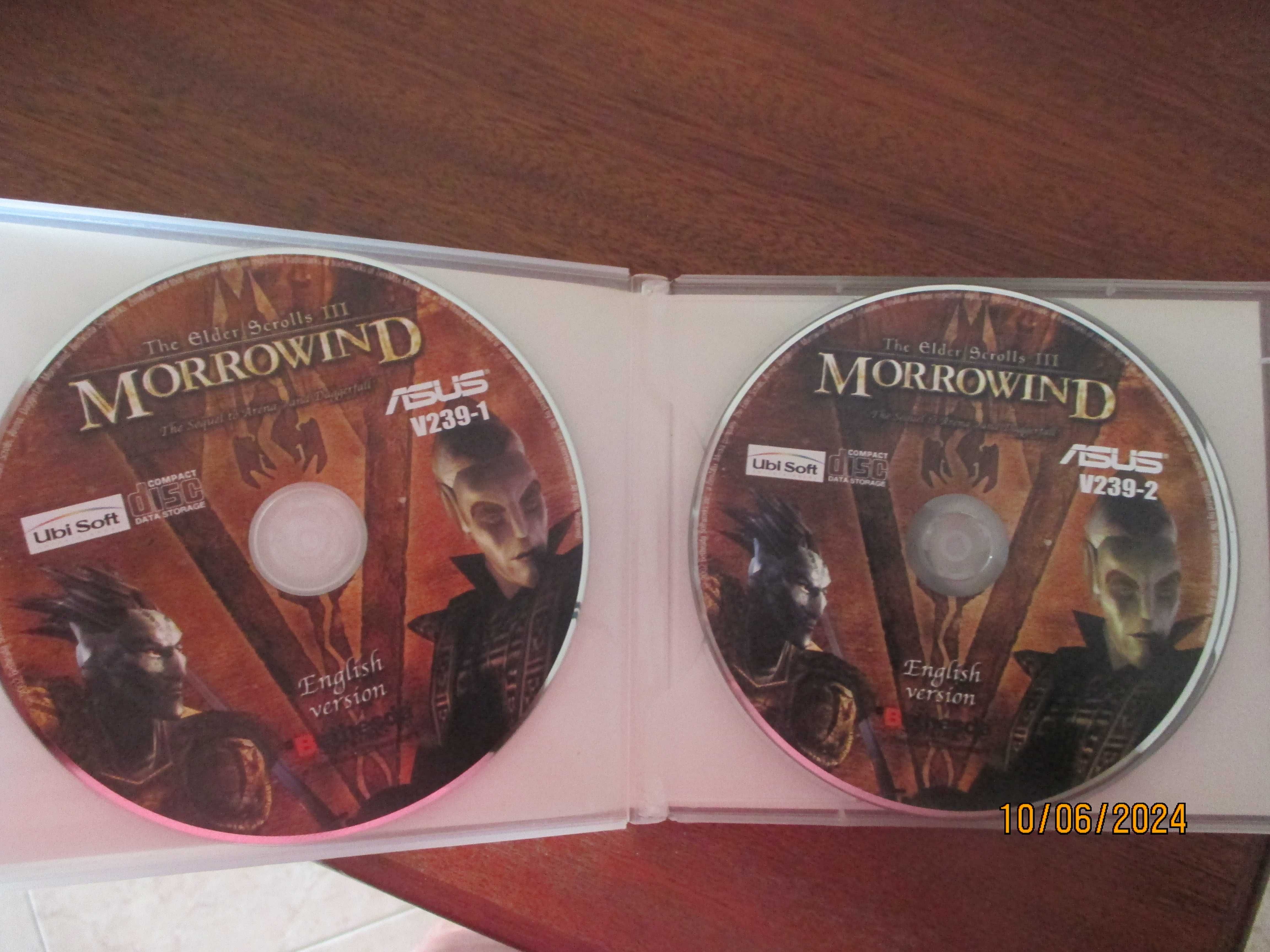 Jogos pc-entertainment asus - Morrowind, Black torn,Worms blast