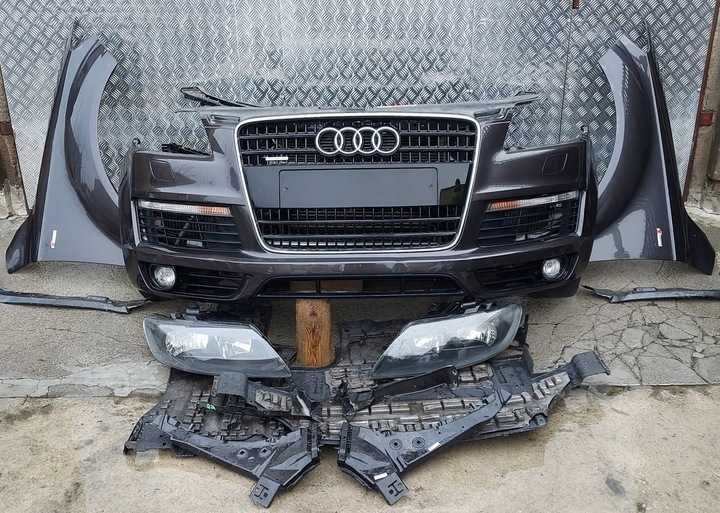 Бампер передній Audi Q7 4L розборка ауді Ку7 4Л запчастини
