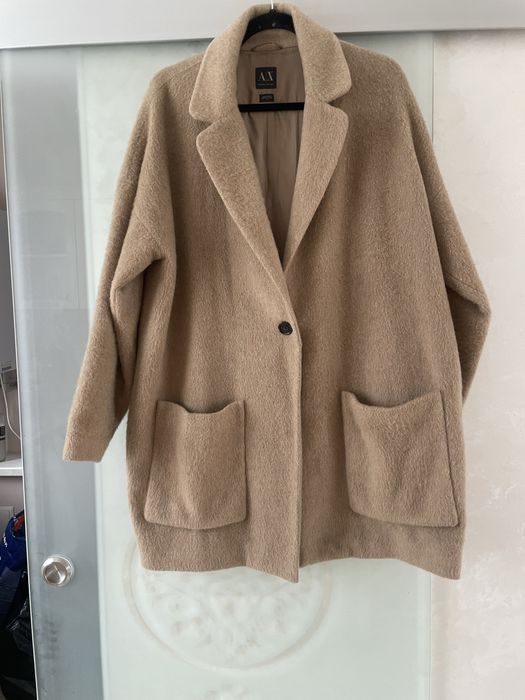 Кашемировое полупальто Armani