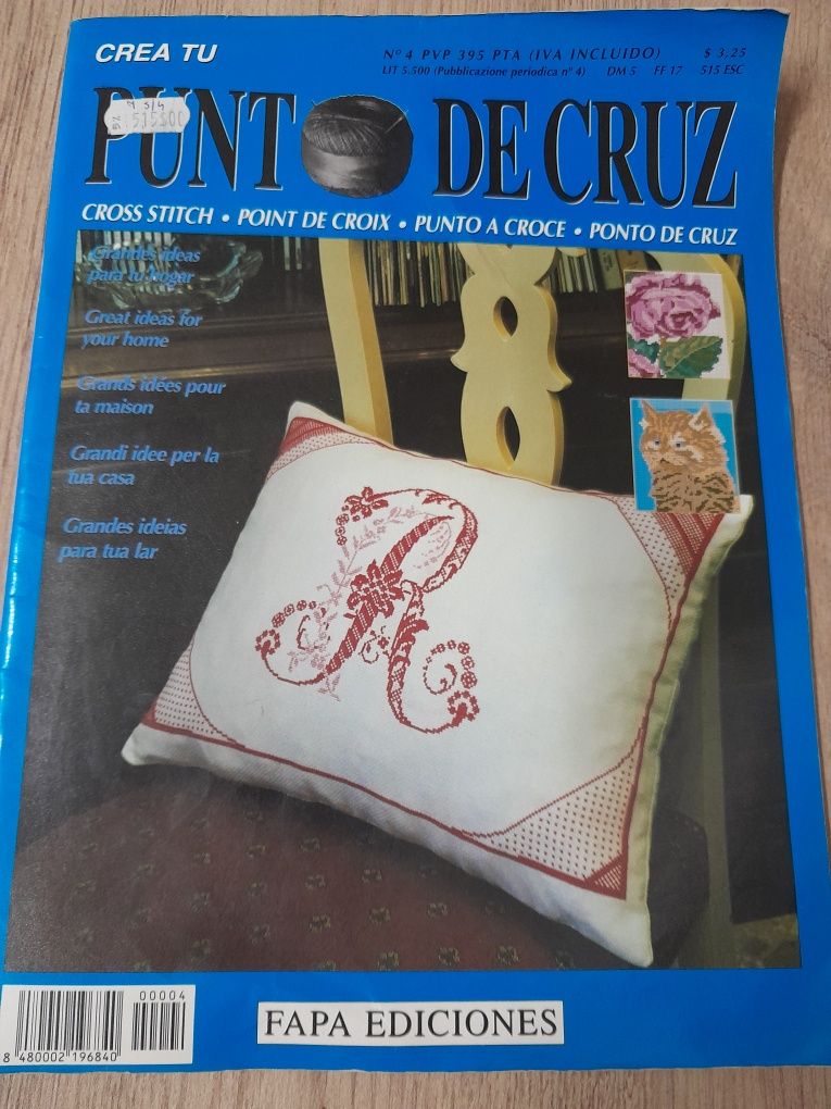Revista "crea  tu punto de cruz"