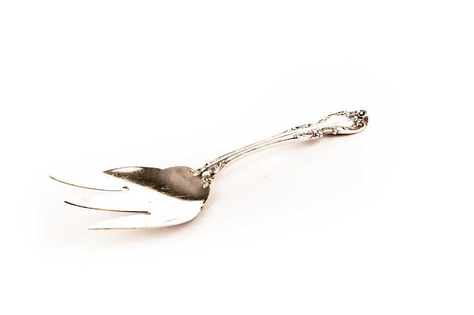Stary Widelec - Środek Stołu - 111g - GORHAM STERLING - Kraków