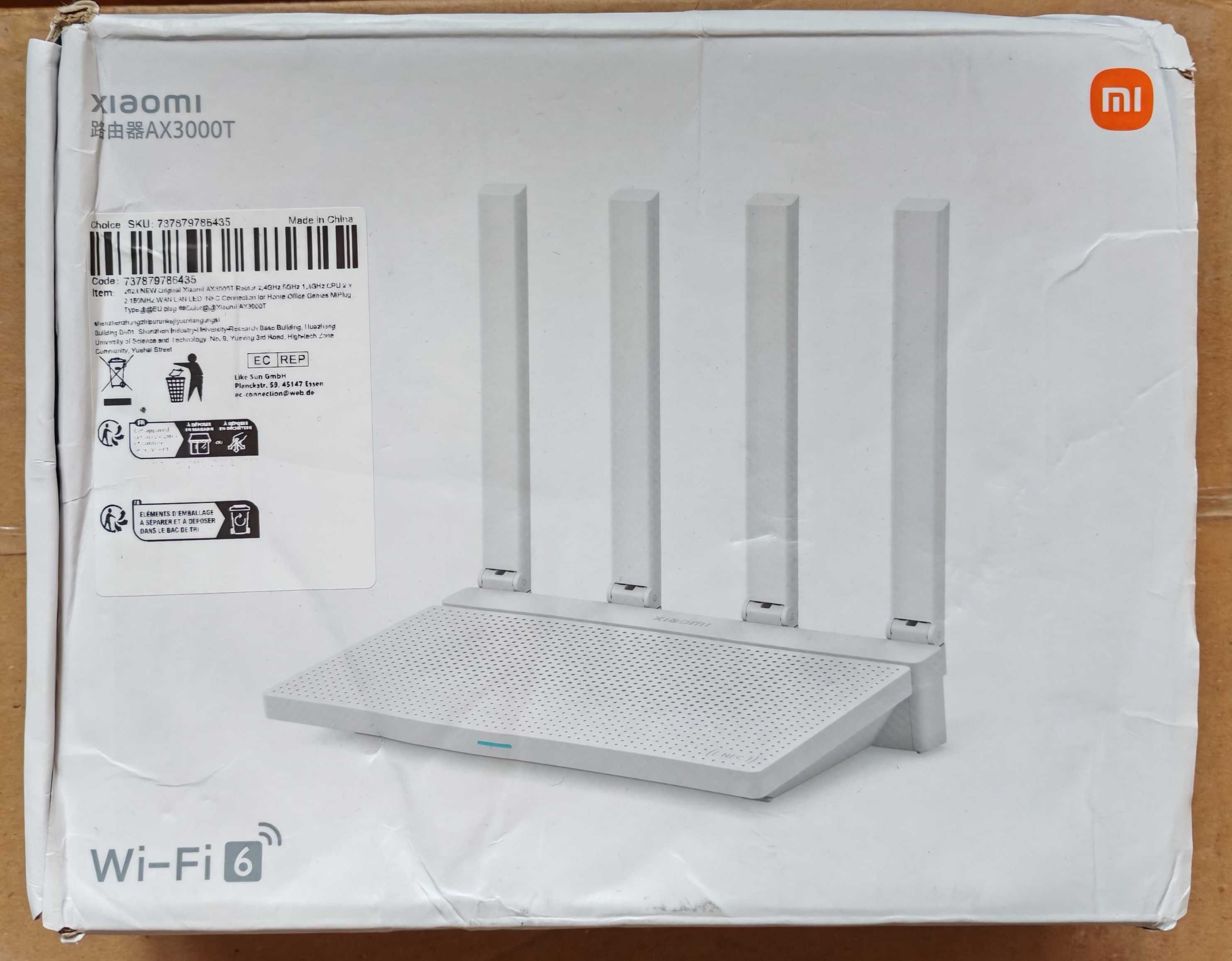 OpenWrt Xiaomi AX3000T новий роутер