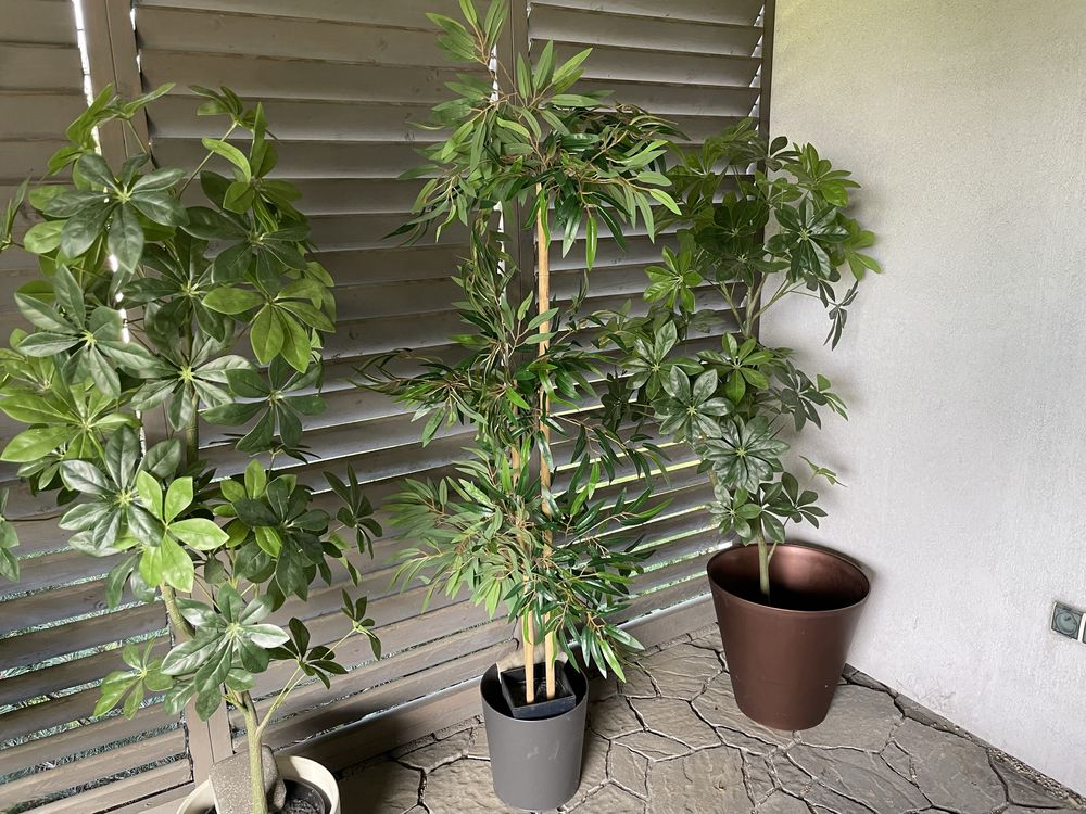 Sztuczne rośliny 5 sztuki duże 150 cm
