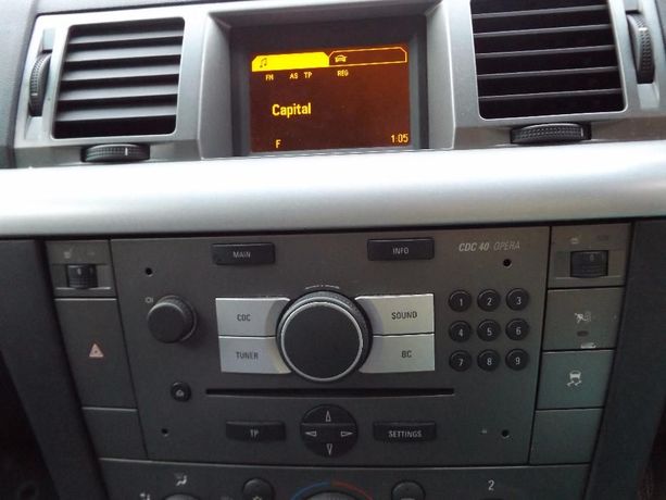 Radio i wyświetlacz komplet CDC 40 OPERA Opel Vectra C