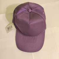 Regulowana czapka z daszkiem bejsbolówka damska fiolet 57-61