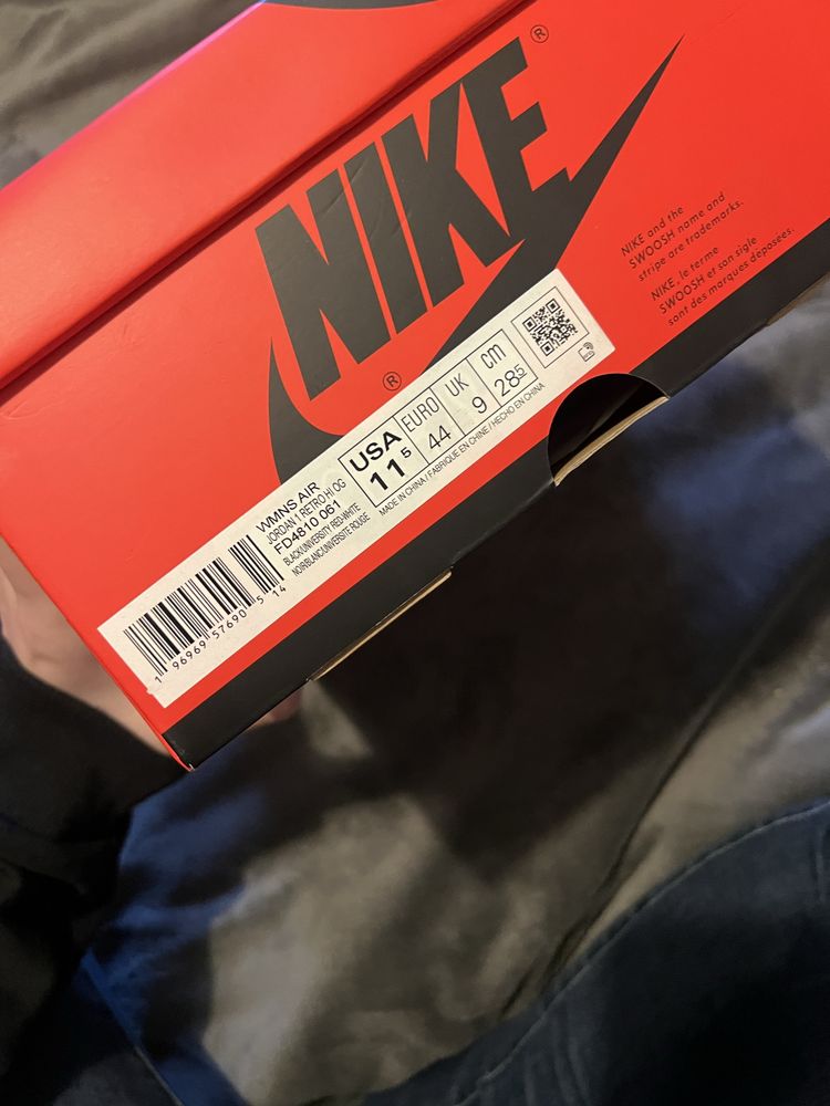 Buty Nike JORDAN 1 wmns air retro hi og 44 9uk