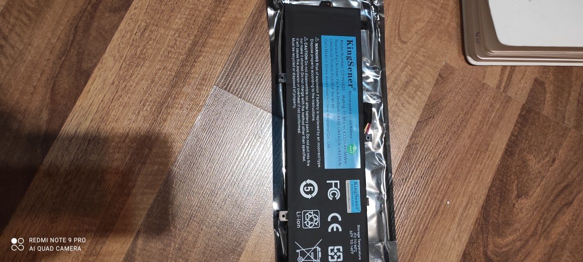 Bateria do laptopa Asus