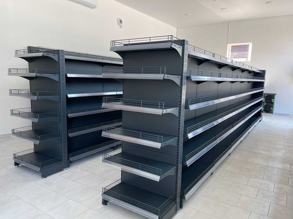 Стелажі торгові | Поличкові стелажі в магазин