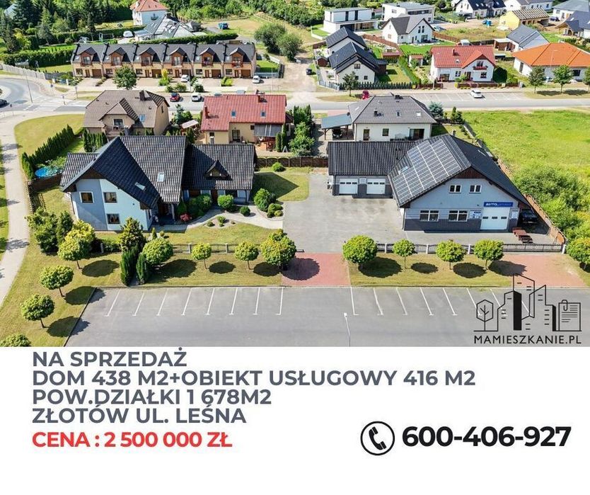 Wyjątkowa oferta: dom i obiekt usługowy w pakiecie