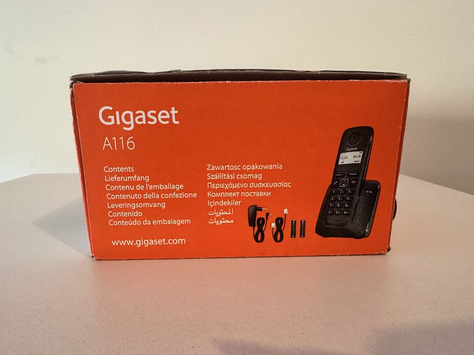 Telefone GIGASET A116 Preto