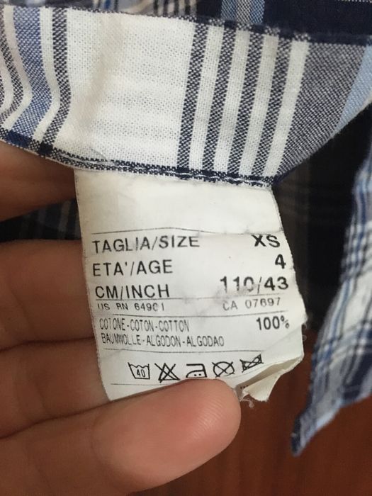 Camisa Benetton 4/5 anos