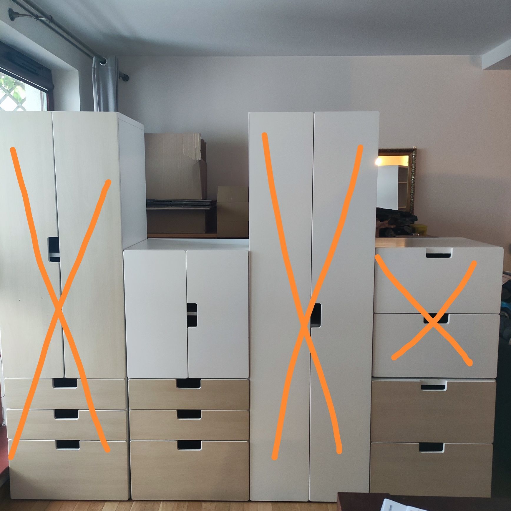 Dwa regały Ikea Stuva  - super stan!