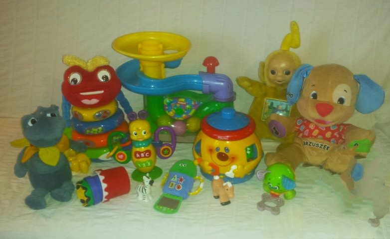 Zestaw zabawek Fisher Price, Playskool, Tomy, Shelcore