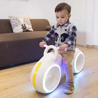 Дитячий біговел Мотоцикл з Led-підсвіткою коліс Tron Bike GS-0020