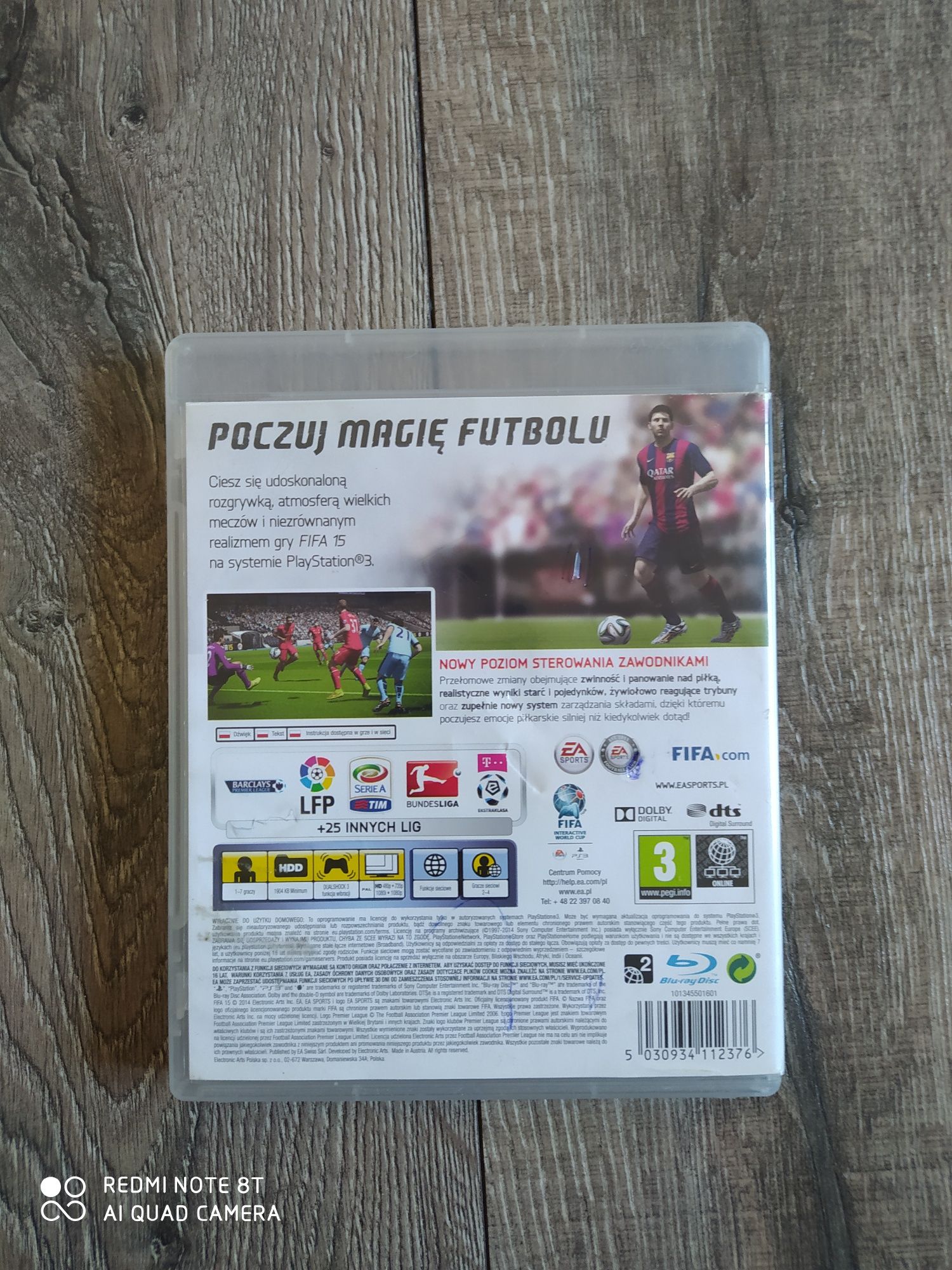 Gra PS3 Fifa 15 PL Wysylka