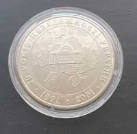 10 років проголошення незалежності.  5 грн. 2001 рік. Монета НБУ
