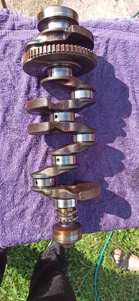 Wał korbowy BMW E90 E60 e46 n42b20 hub90