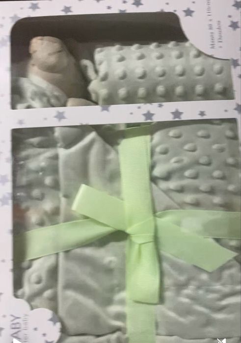 Conjunto Manta+ Dou Dou urso