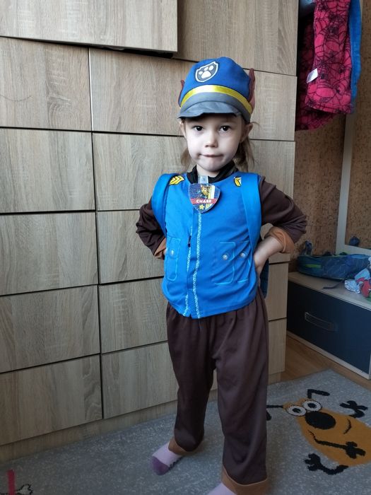 ОРЕНДА костюм Гонщика/костюм Санта Клауса 104-116см