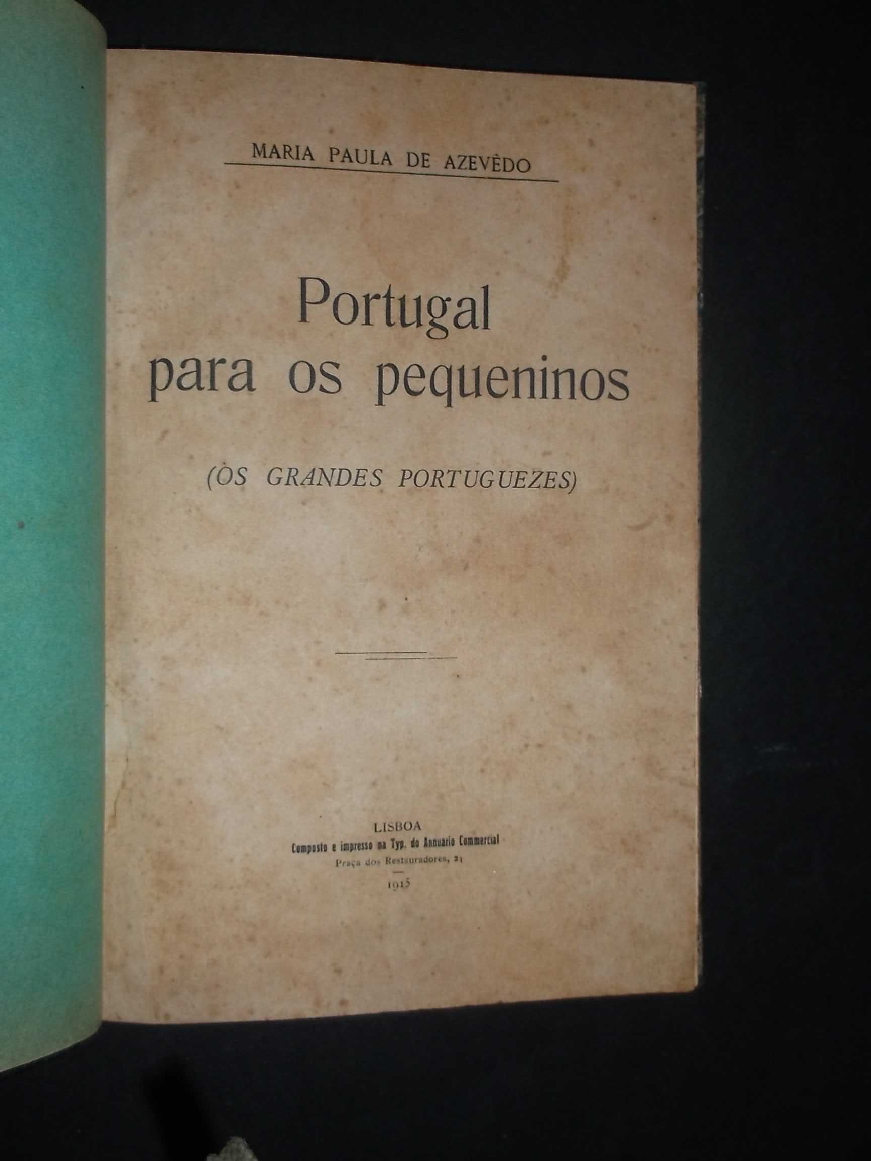 Maria Paula Azevêdo-Portugal para os Pequeninos-1ª Edição