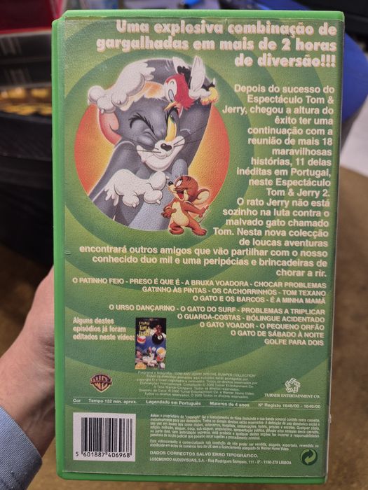 Espetáculo Tom & Jerry 2 - Filmes VHS