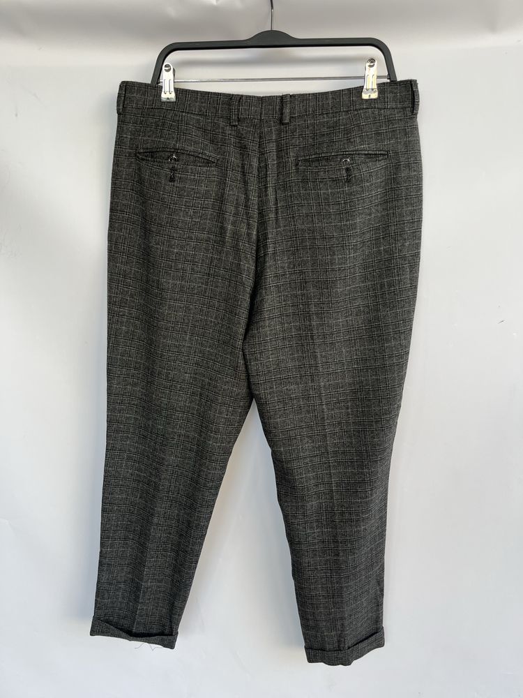 Calças Slim Fit Zara Estilo Clássico