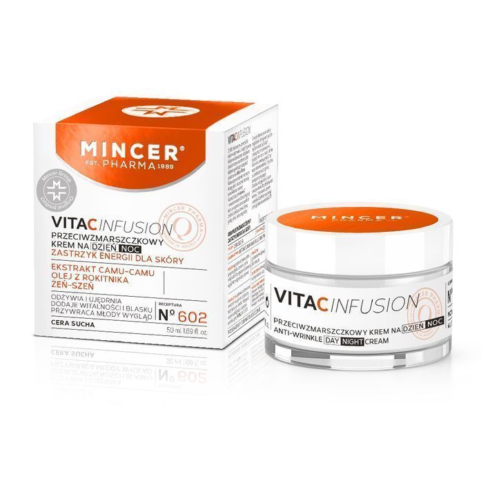 Krem Przeciwzmarszczkowy Vita C Infusion Mincer Pharma 50ml