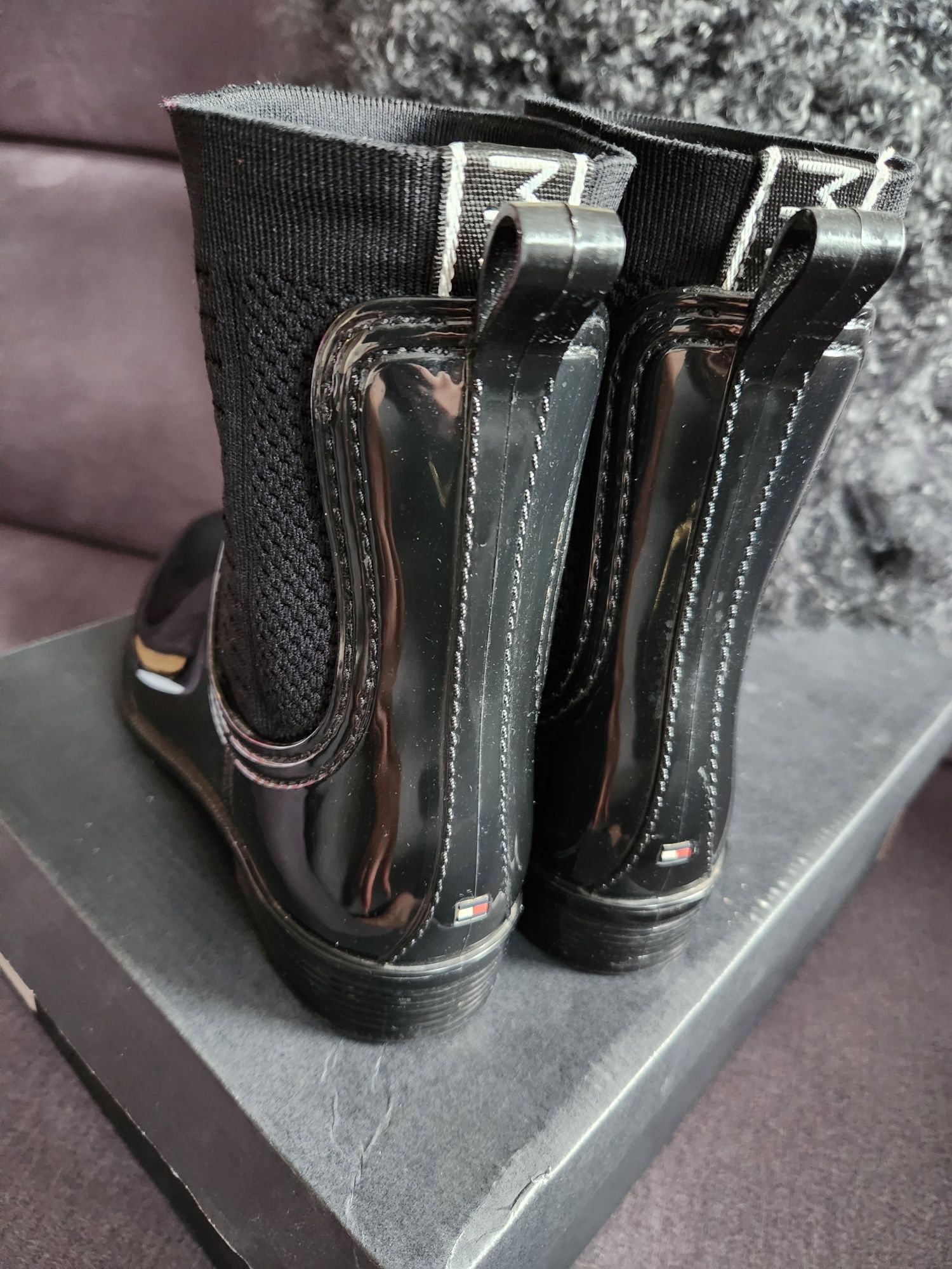 Kalosze Tommy hilfiger r38 oryginalne