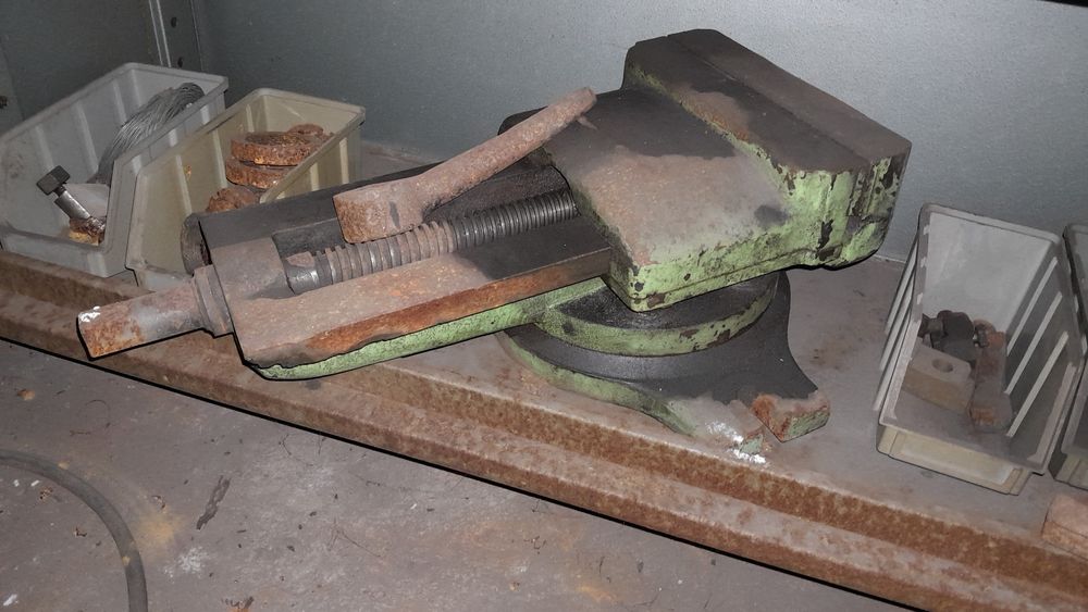 Prensa para fresadora/limador