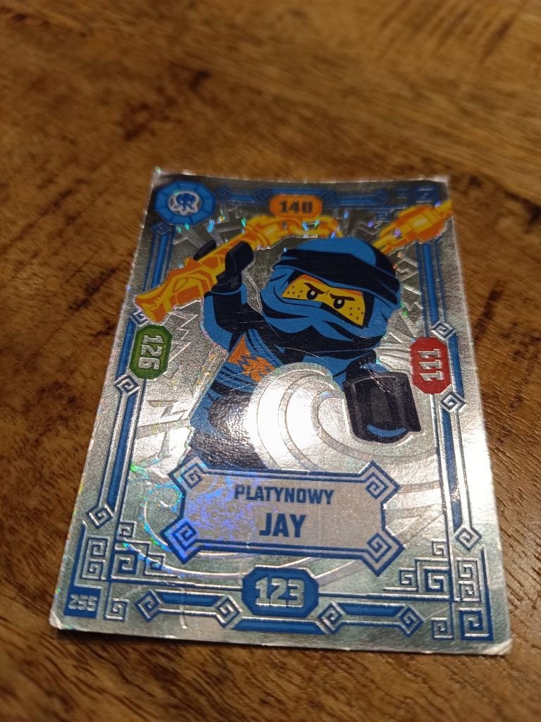 Karta ninjago platynowy Jay 2022