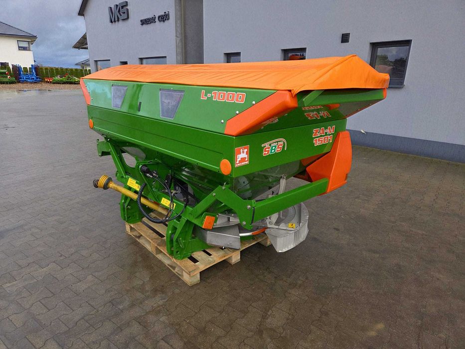 Rozsiewacz zawieszany Amazone ZA-M 1501, 2009r. Plandeka Nadstawka L