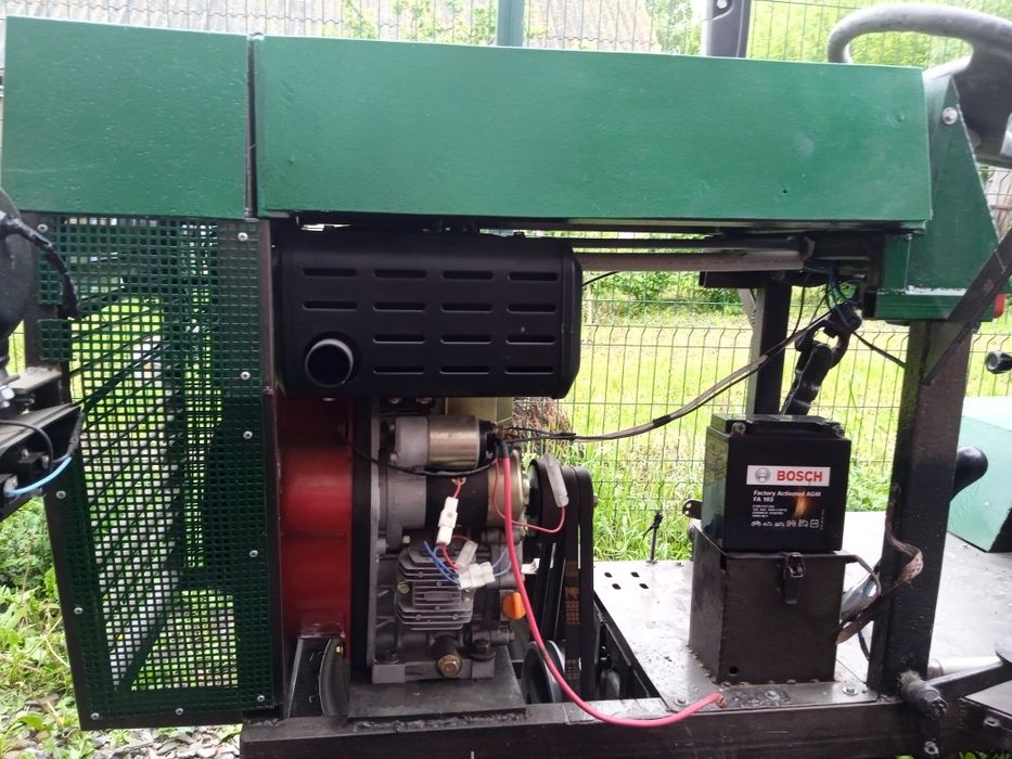 Трактор саморобний