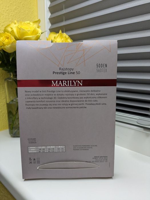 Dwie pary rajstop Marilyn