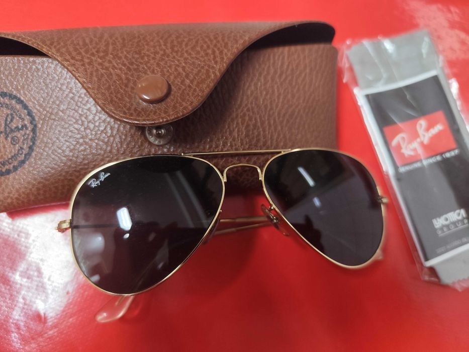 Óculos de sol Ray Ban Aviator novos