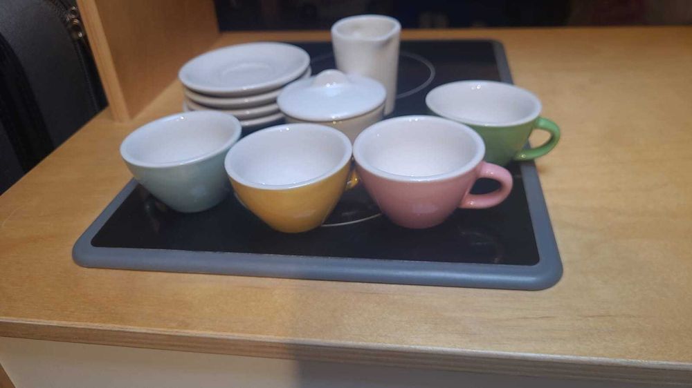 Zestaw kawowy dla dzieci, IKEA, Duktig, pastelowy