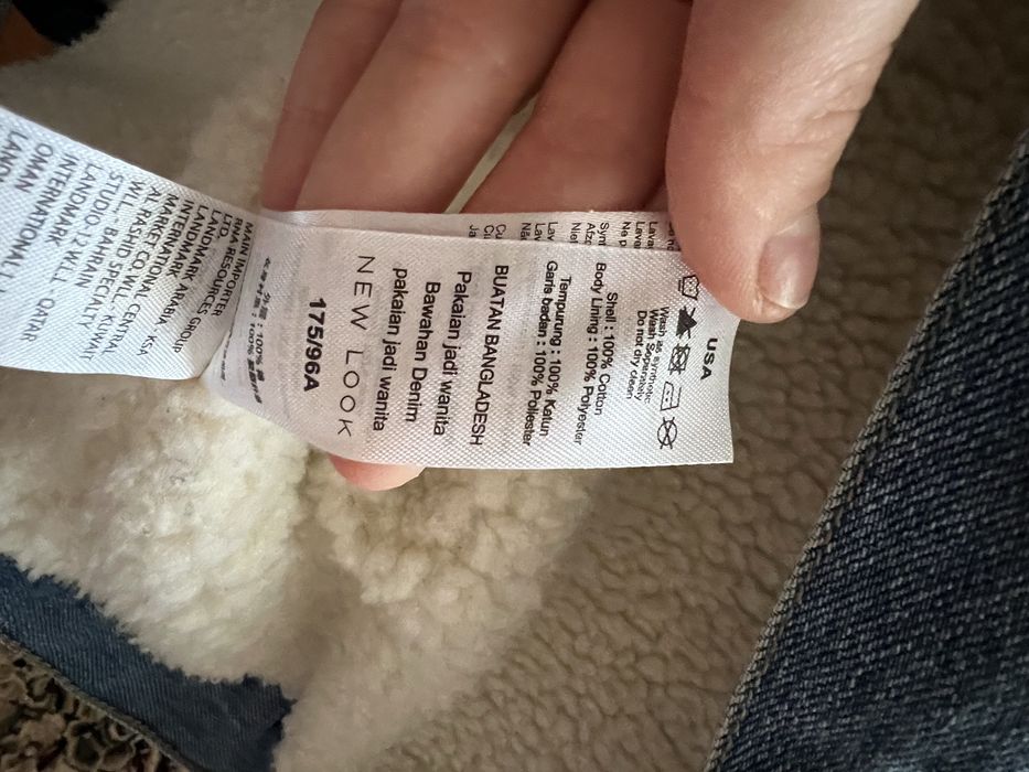 Джинсова куртка з утепленням, стан ідеальний