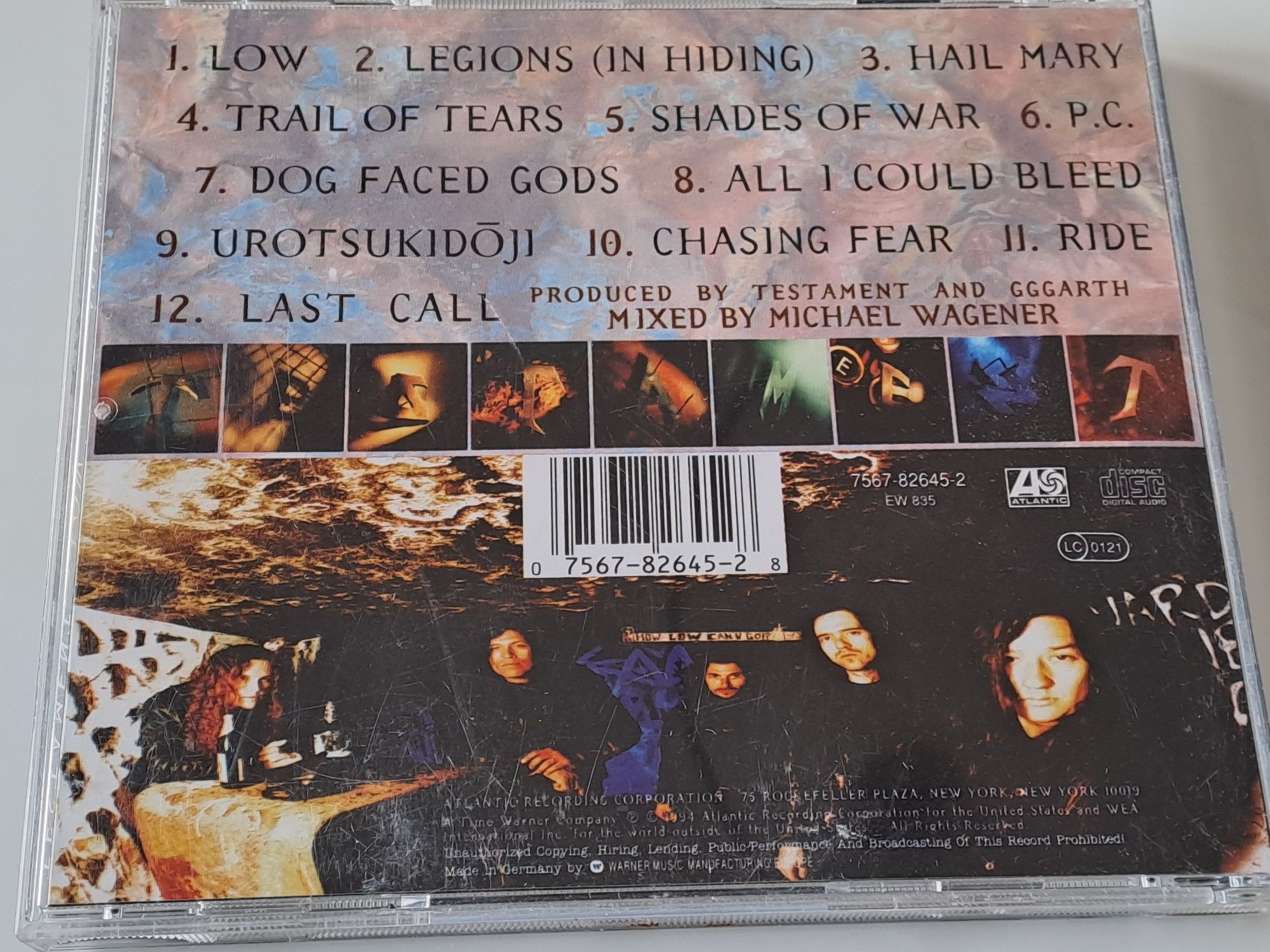 Testament "Low" CD