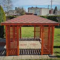 Altanka, altana ogrodowa SOFIA 3x3,  wiat, pergola, garaz