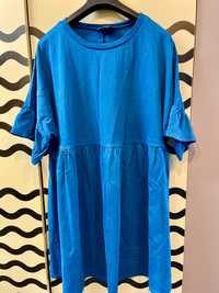 Niebieska sukienka ciążowa Asos