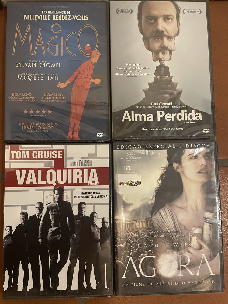 Dvd de filmes NOVOS
